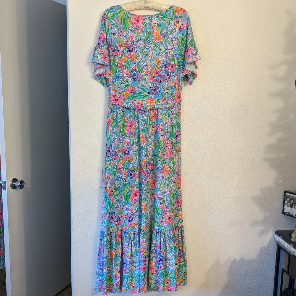 {Lilly Pulitzer} Brand New Jessi Midi Dress - Picture 11 of 11